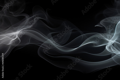 Minimalist Smoke Swirl Background 