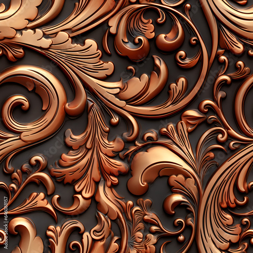 Seamless Copper Pattern 
