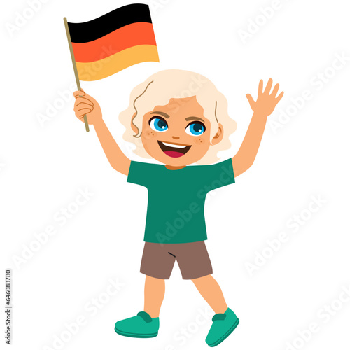 Vector illustration of Germ...
