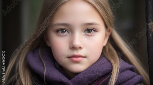 These portraits showcase the beauty of girls across various location,generative AI
