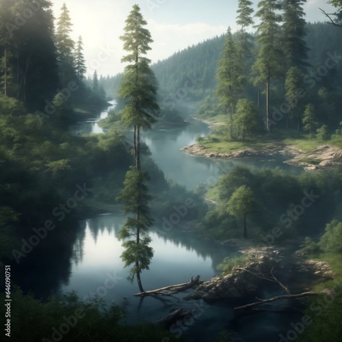 IMAGE OF THE ENVIRONMENT, FORESTS, RIVERS, LAKES