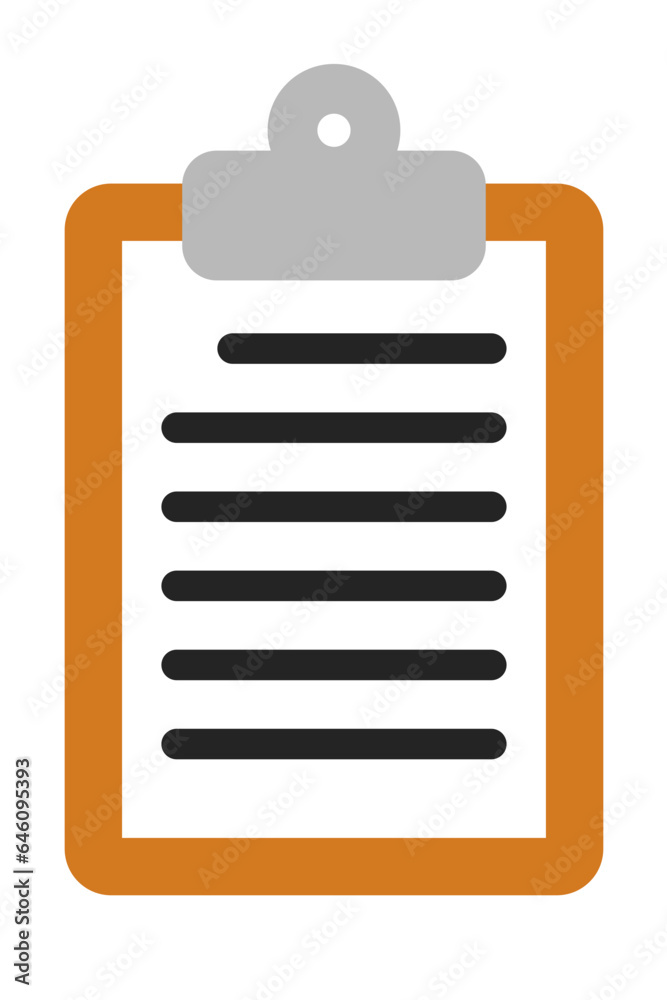 vector symbol of a clipboard vector symbol of a clipboard