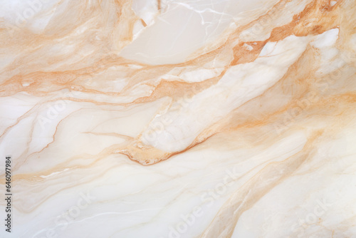 White and Tan Orange Marbling Stone Granite Backdrop - Modern Design, Generative AI