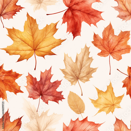 autumn maple leaves