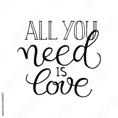 all you need is love