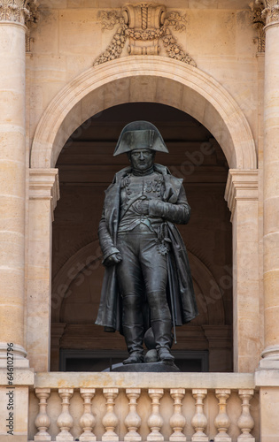 Napoleon's Statue at Les Invalides, Paris