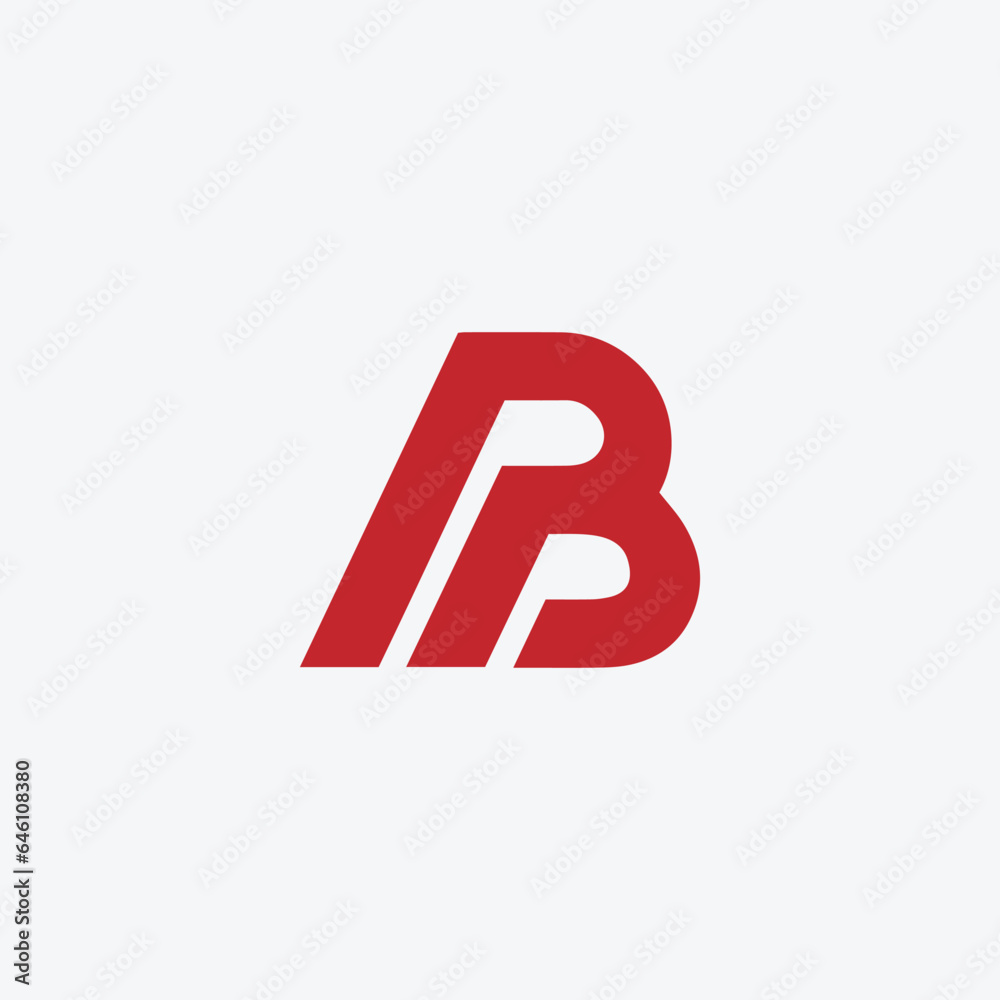 letters b text logo design vector letters b text logo design vector