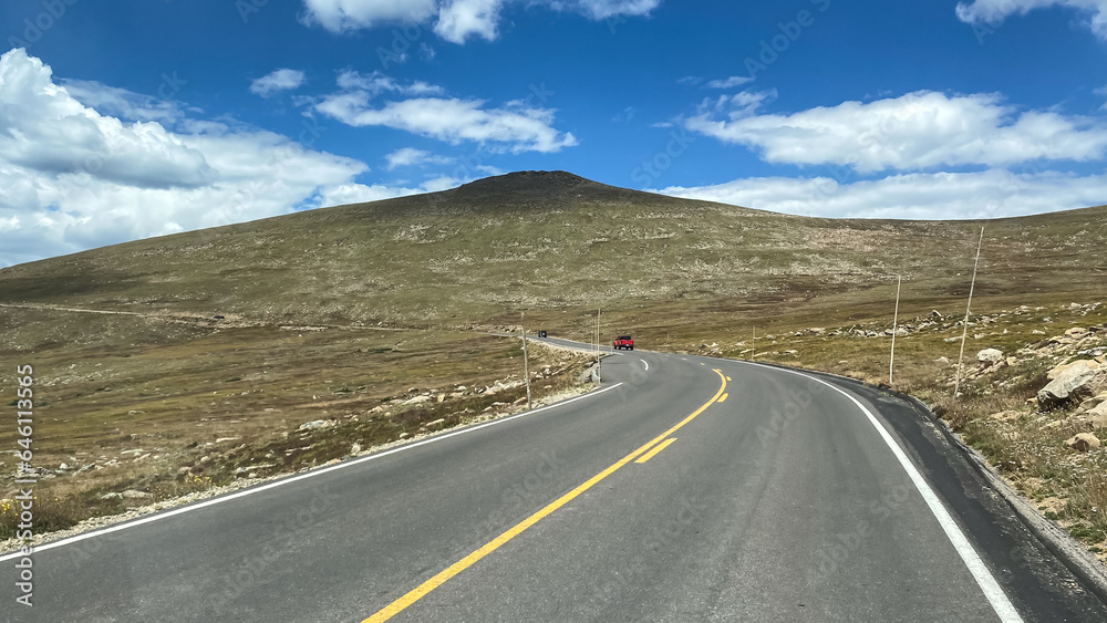 Trail Ridge Road views in Rocky Mountain National Park