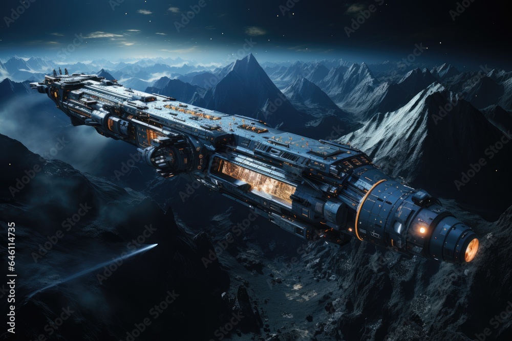 Future of travel, space tourism train Future of travel, space tourism train