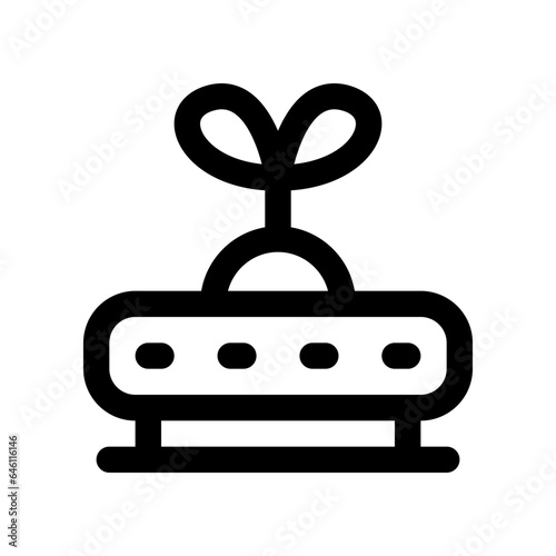 conveyor line icon. vector icon for your website, mobile, presentation, and logo design.