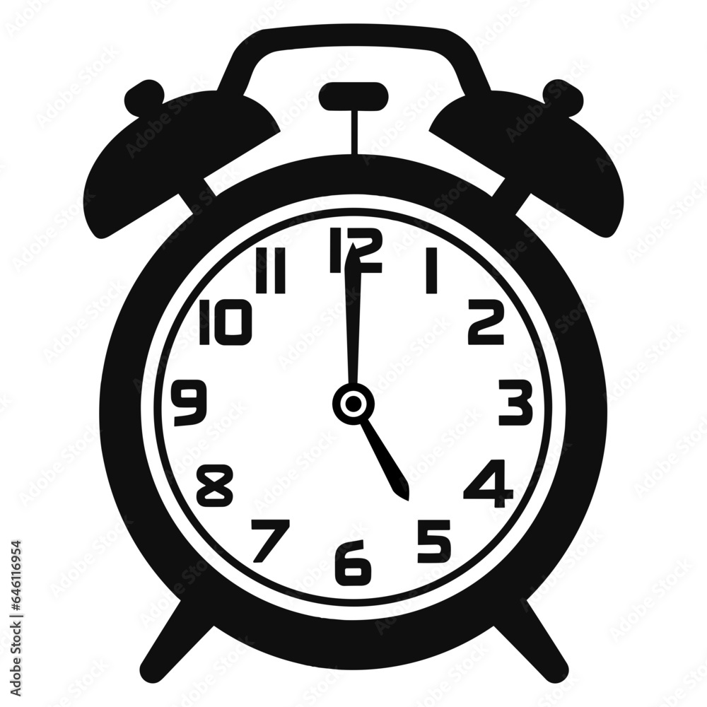 Alarm Clock icon 17 o'clock Alarm Clock icon 17 o'clock