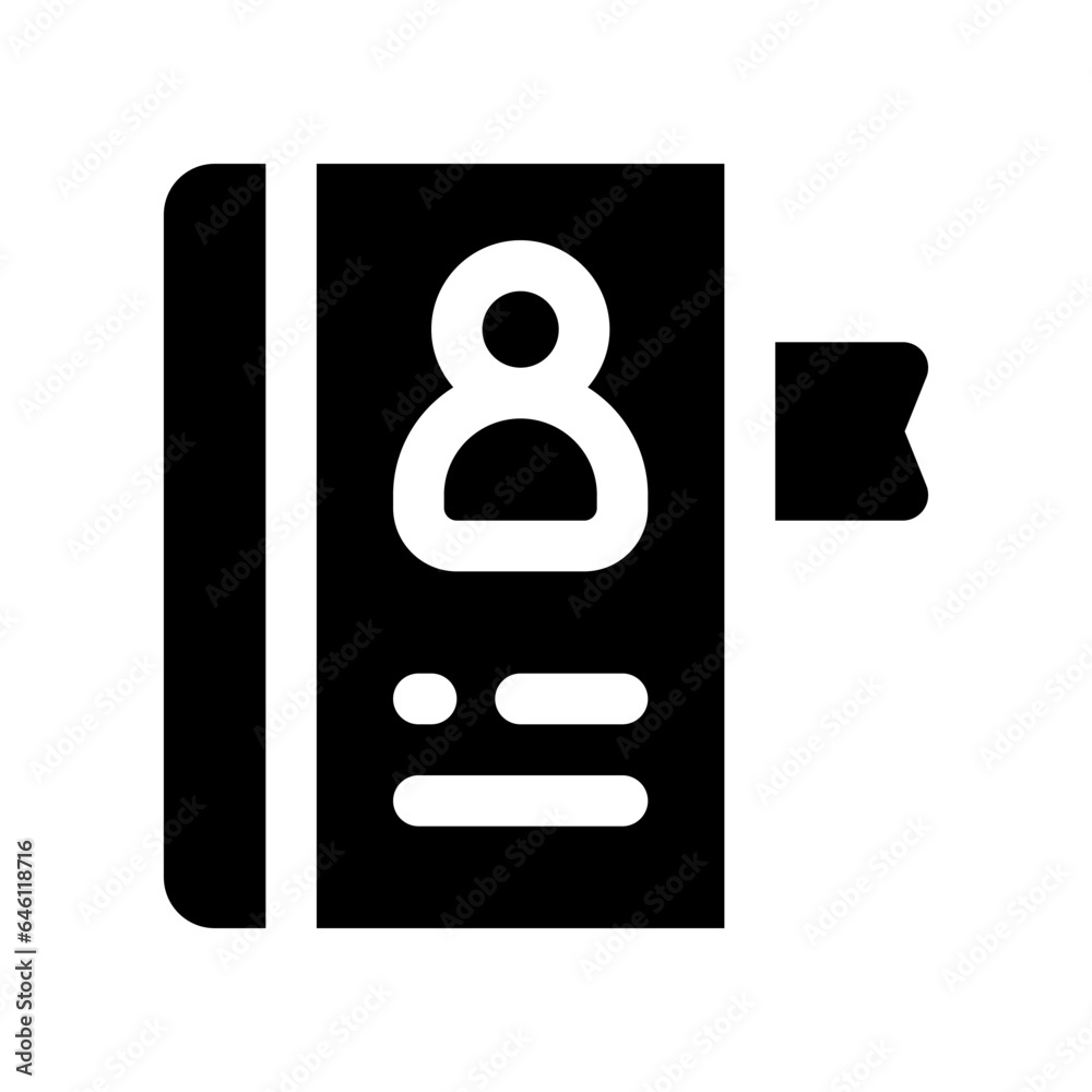 agenda book solid icon. vector icon for your website, mobile, presentation, and logo design. agenda book solid icon. vector icon for your website, mobile, presentation, and logo design.