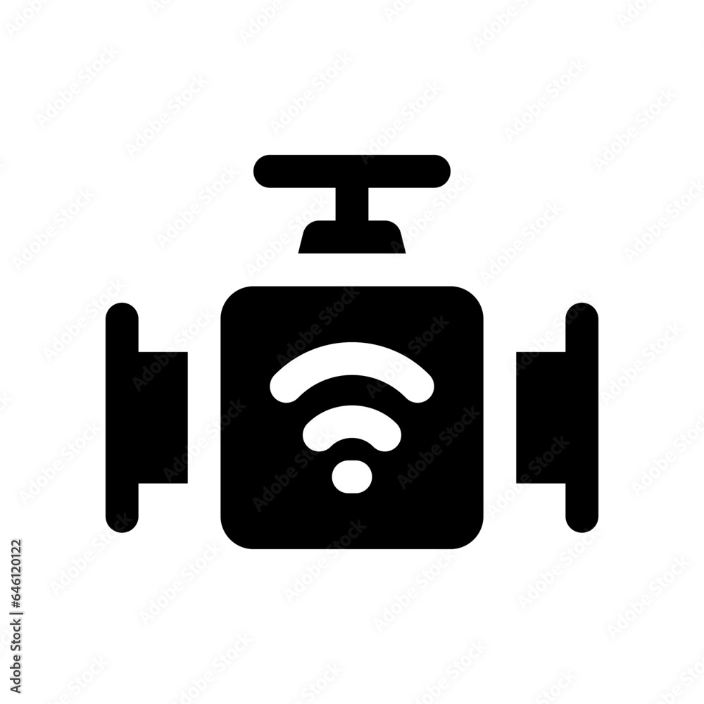 water system solid icon. vector icon for your website, mobile, presentation, and logo design. water system solid icon. vector icon for your website, mobile, presentation, and logo design.