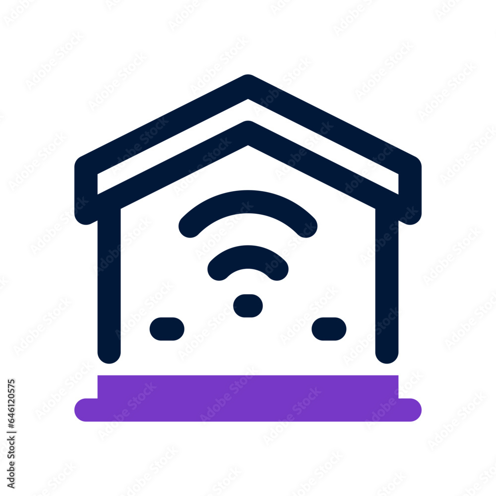 smart home dual tone icon. vector icon for your website, mobile, presentation, and logo design. smart home dual tone icon. vector icon for your website, mobile, presentation, and logo design.