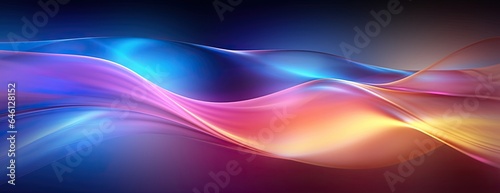 Business Presentation with Gradient Style. Generative  AI 