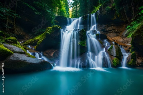 waterfall in the forest