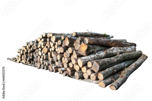 Wood Logs Transparent Background