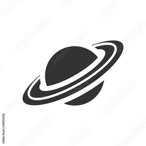 Saturn planet Icon