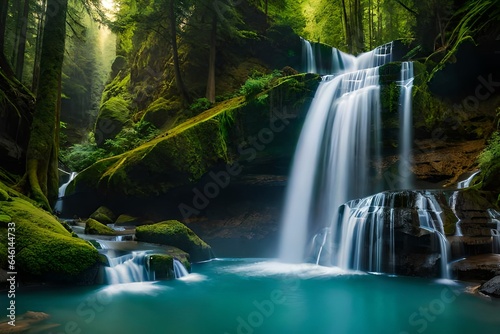 waterfall in the forest