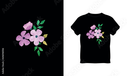 floral art t shirts designer, floral t shirt, floral art
