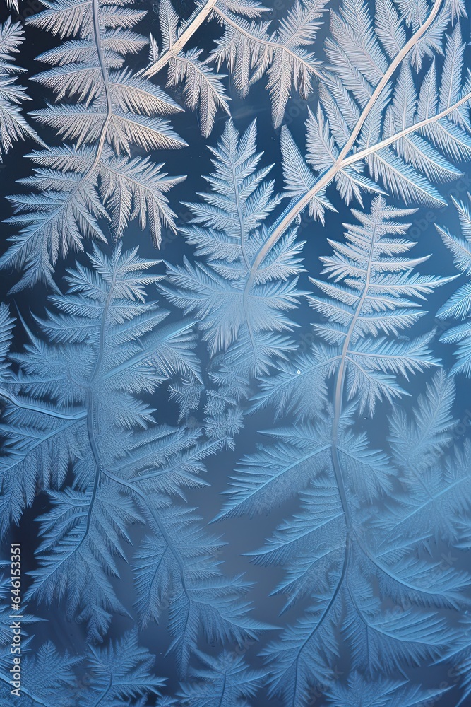 Frost patterns