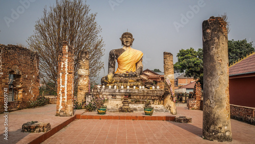 The historic town of Muang Khoun in Laos