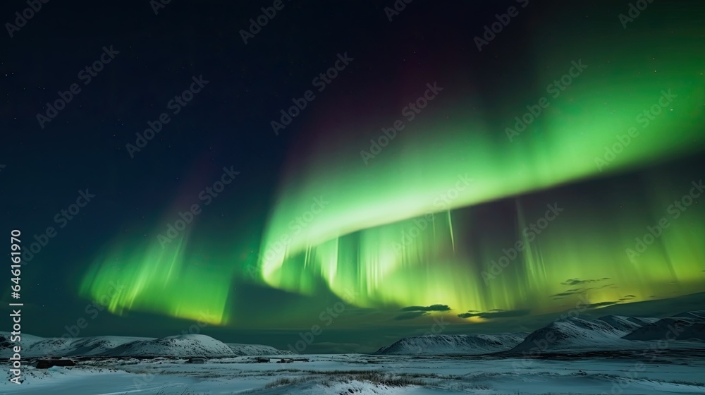 Magical And Mystical Northern Lights Aurora Borealis