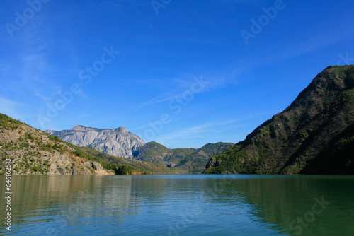 Fototapeta Naklejka Na Ścianę i Meble -  Albanian Alps, Lake Fierza