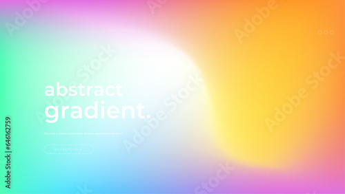 Vector abstract colorful blend gradient background