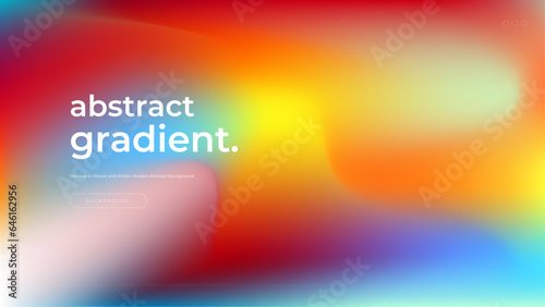 Vector gradient abstract background colorful colourful