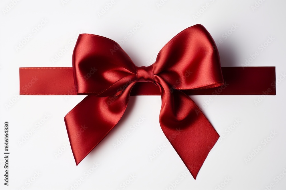 Bow for decorating gifts on a light plain background. Merry christmas and happy new year concept Bow for decorating gifts on a light plain background. Merry christmas and happy new year concept