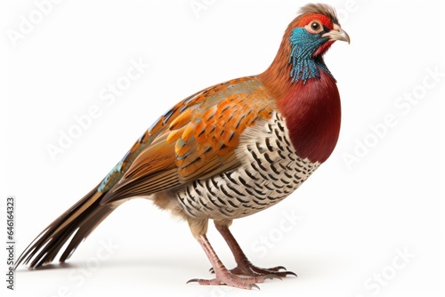 pheasant, blank for design. Bird close-up. Background with place for text