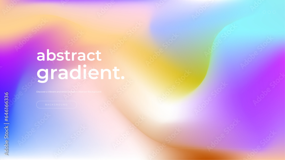 Abstract background colorful gradient vector