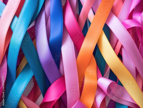 collage of various ribbons of different colors representing the fight against all types of cancer, symbolizing the need for comprehensive cancer funding and policies.