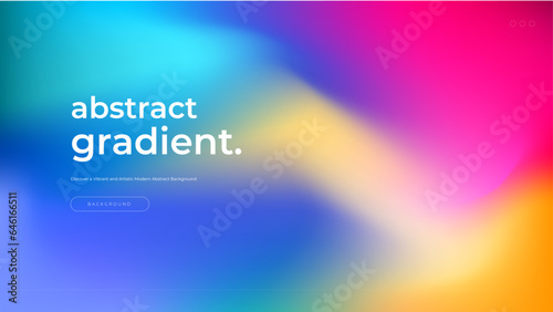 Vector colorful gradient trendy background abstract
