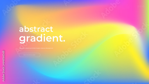 Modern colorful gradient abstract background