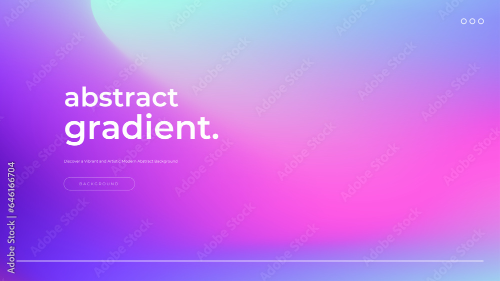 Abstract background blue and purple gradient vector