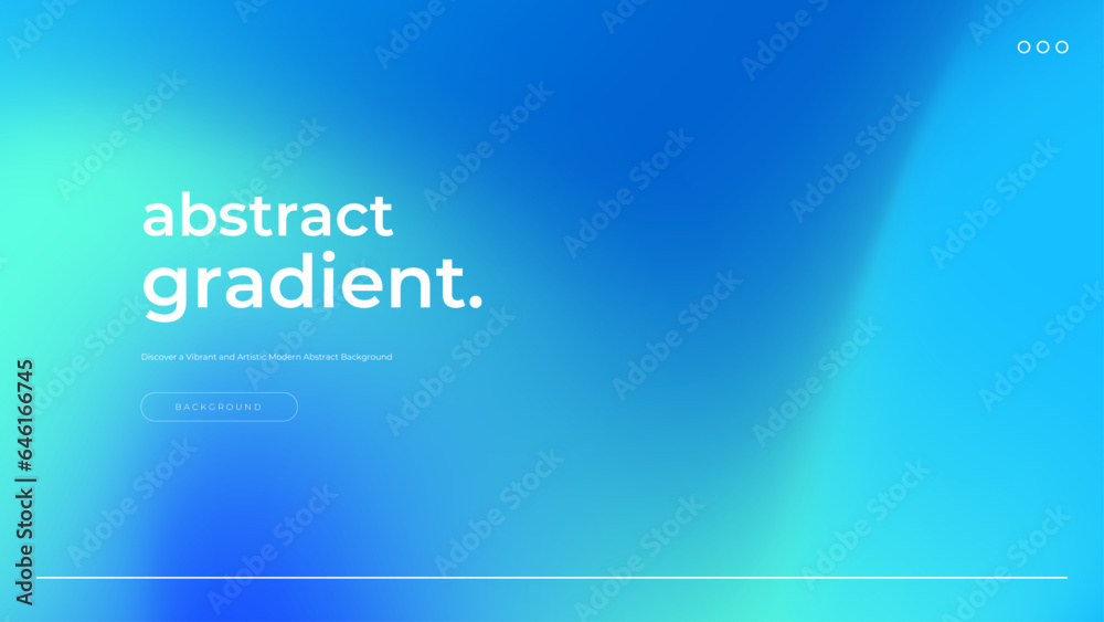 Blue and green modern abstract gradient background Blue and green modern abstract gradient background