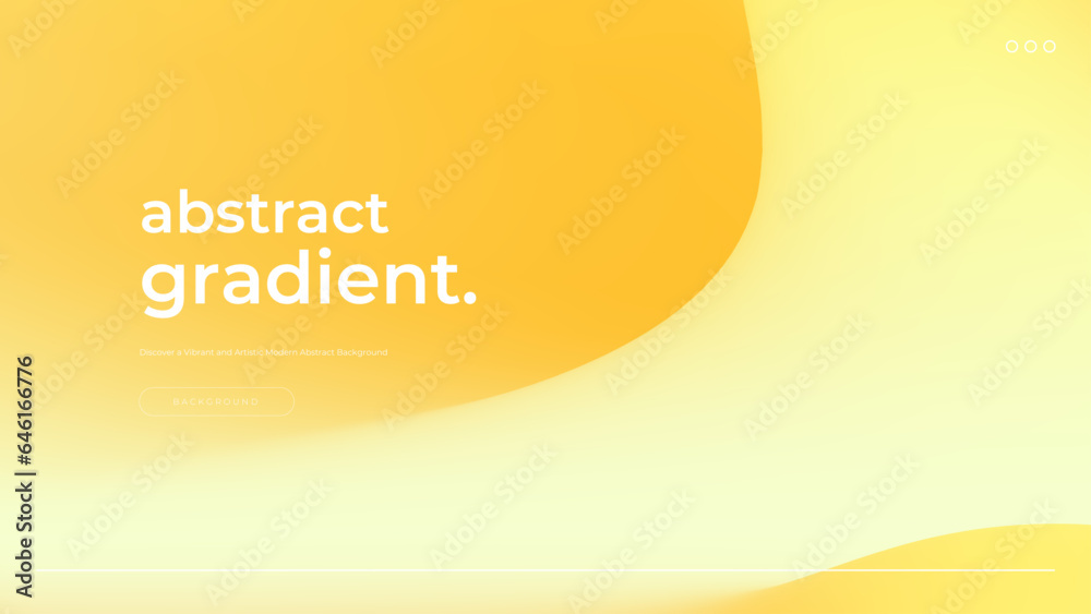Obraz premium Vector abstract yellow blend gradient background