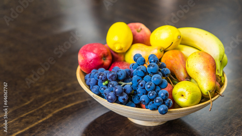 fruit plate on the table	