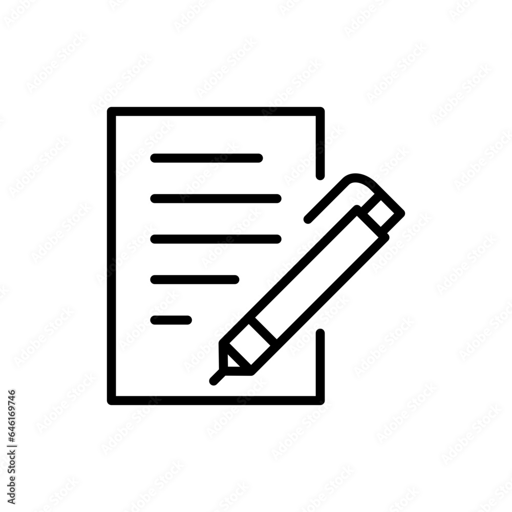 Document startup pitch deck icon with black outline style. document, business, sign, paper, symbol, line, outline. Vector Illustration Document startup pitch deck icon with black outline style. document, business, sign, paper, symbol, line, outline. Vector Illustration