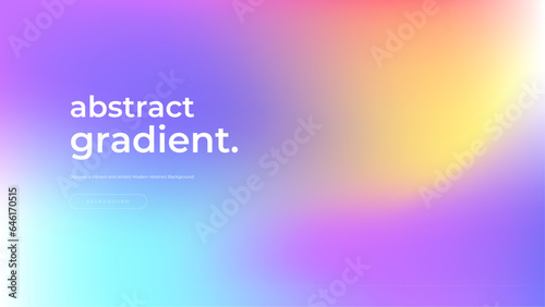 Vector gradient abstract background colorful colourful