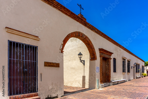 The Cathedral of Santa María la Menor in the Colonial City of Santo Domingo is dedicated to St. Mary of the Incarnation. It is the first and oldest cathedral in the Americas, built in 1504 - 1550. photo