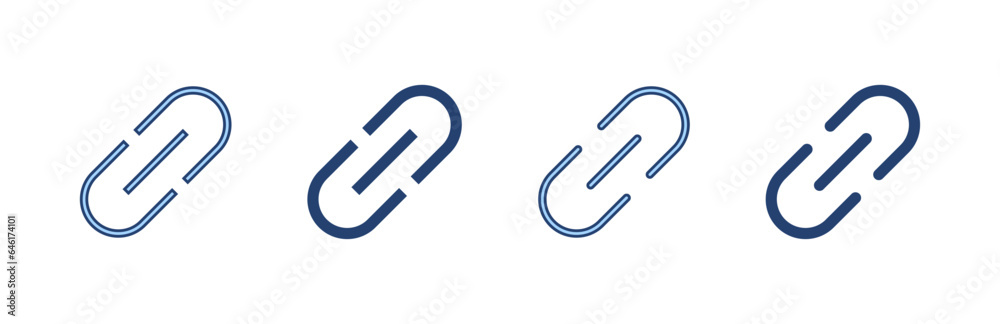 Link icon vector. Hyperlink chain sign and symbol