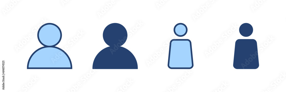 User icon vector. person sign and symbol. people icon. User icon vector. person sign and symbol. people icon.