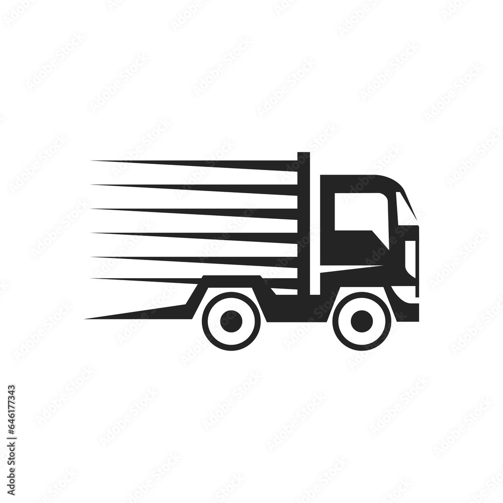 Truck Logo template Isolated. Brand Identity. Icon Abstract Vector graphic Truck Logo template Isolated. Brand Identity. Icon Abstract Vector graphic