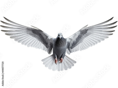 Homing Pigeon's Transparent Flight