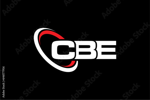 CBE creative letter logo design vector icon illustration	
