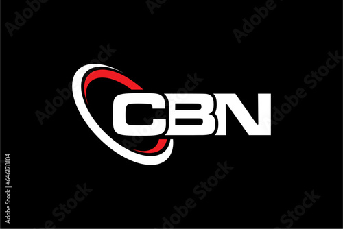 CBN creative letter logo design vector icon illustration