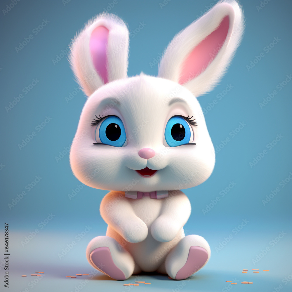 cute and adorable 3d rabbit cute and adorable 3d rabbit